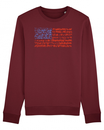 usa flag Burgundy