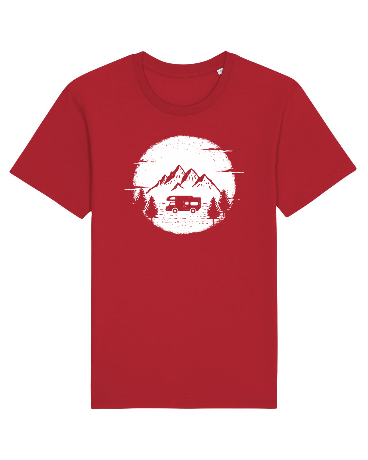 Tricou mânecă scurtă Unisex Rocker Red