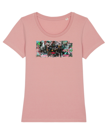 abstract painting Canyon Pink