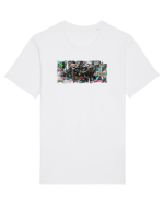 abstract painting Tricou mânecă scurtă Unisex Rocker