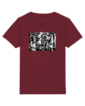 un  fel de salvador dali Burgundy