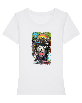 abstract love White