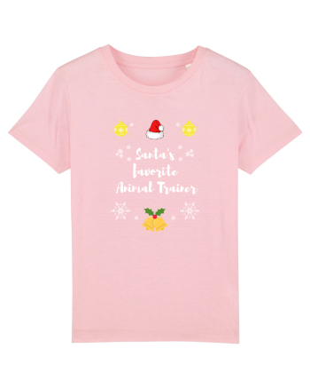 Santa's favorite Animal Trainer Cotton Pink