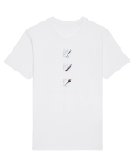 Coafeza Floral Tricou mânecă scurtă Unisex Rocker