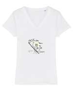 take me back to the garden eve Tricou mânecă scurtă guler V Damă Evoker