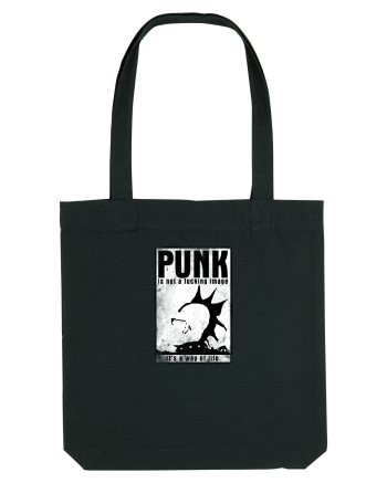punk it`s a way of life Black