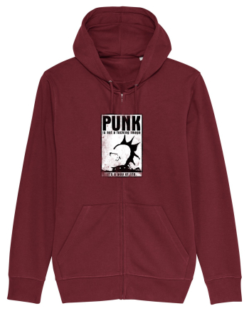 punk it`s a way of life Burgundy