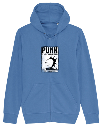 punk it`s a way of life Bright Blue