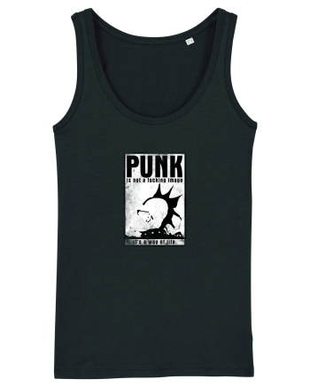 punk it`s a way of life Black