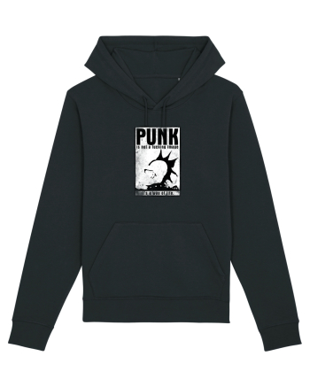 punk it`s a way of life Black