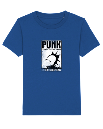 punk it`s a way of life Majorelle Blue