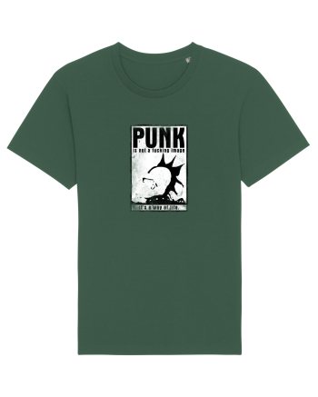 punk it`s a way of life Bottle Green