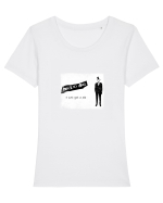 punks not dead Tricou mânecă scurtă guler larg fitted Damă Expresser