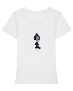 vexy Tricou mânecă scurtă guler larg fitted Damă Expresser