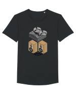 magnetofon Tricou mânecă scurtă guler larg Bărbat Skater