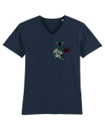 Zodiac de familie Tricou mânecă scurtă guler V Bărbat Presenter