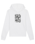 doodle cartoon ,life aspects Hanorac Unisex Drummer