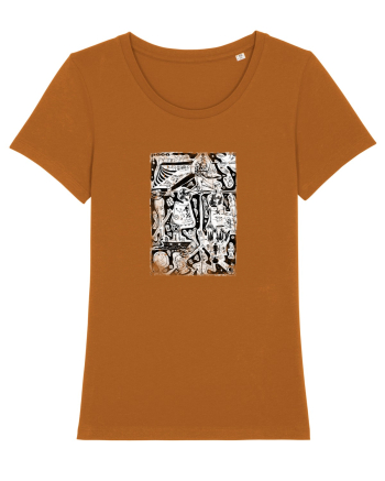 doodle cartoon ,life aspects Roasted Orange
