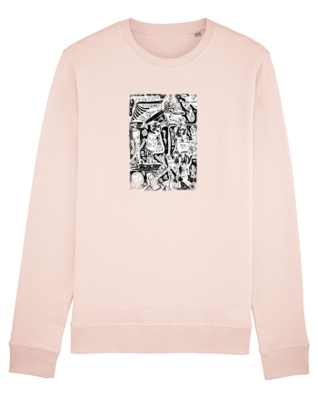 doodle cartoon ,life aspects Candy Pink