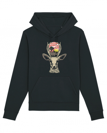 Deer Nature Black