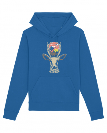 Deer Nature Royal Blue