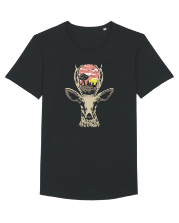 Deer Nature Black