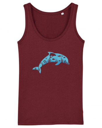  Blue Dolphin Burgundy