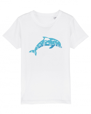  Blue Dolphin White