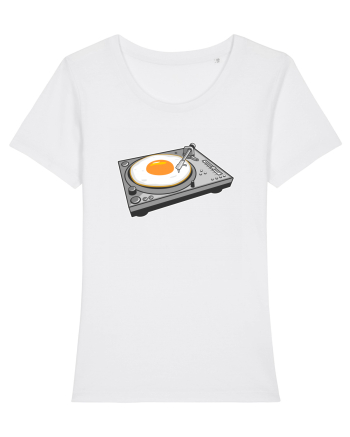Egg Scratch DJ White