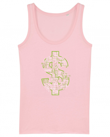 Electric Dollar Cotton Pink