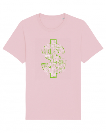 Electric Dollar Cotton Pink