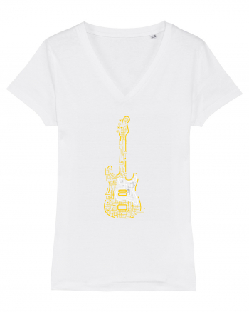 Electric Guitar White