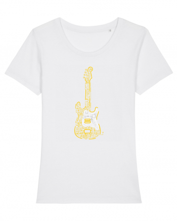 Electric Guitar White