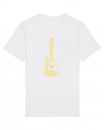 Electric Guitar White