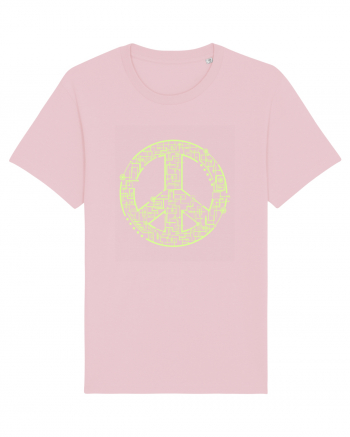 Electric Peace Cotton Pink