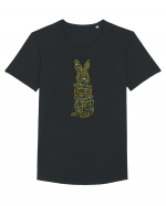 Electric Rabbit Tricou mânecă scurtă guler larg Bărbat Skater