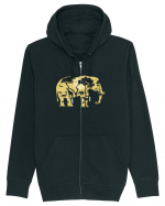 Elephant Forest Hanorac cu fermoar Unisex Connector