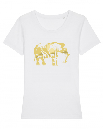 Elephant Forest White