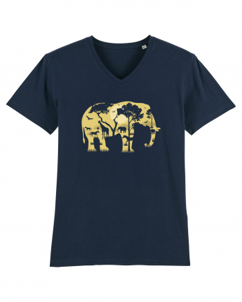 Elephant Forest French Navy