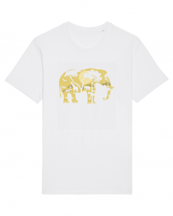 Elephant Forest White