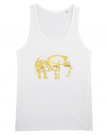 Elephant Forest White