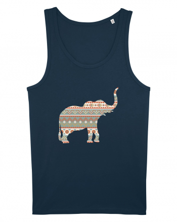 Ceramic Elephant Navy