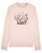 Elephant Tree Bluză mânecă lungă Unisex Rise