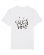 Elephant Tree Tricou mânecă scurtă Unisex Rocker