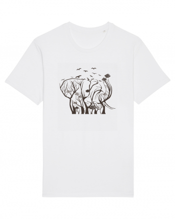 Elephant Tree White