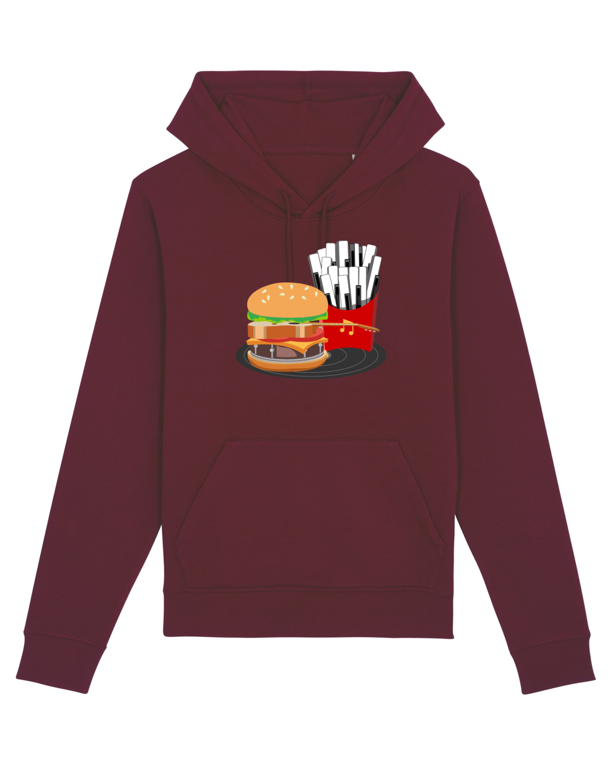 Hanorac Unisex Drummer Burgundy
