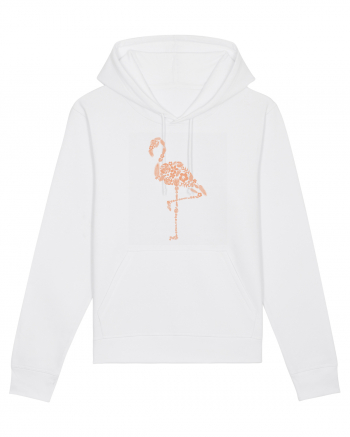 Flower Flamingo White