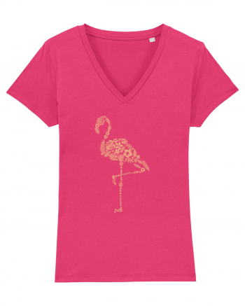 Flower Flamingo Raspberry