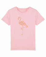 Flower Flamingo Tricou mânecă scurtă  Copii Mini Creator