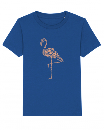 Flower Flamingo Majorelle Blue